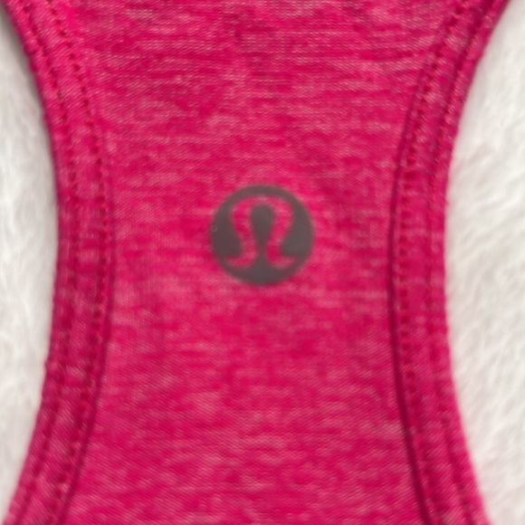 Lululemon athletic hot pink tank top size 4 - Picture 4 of 6
